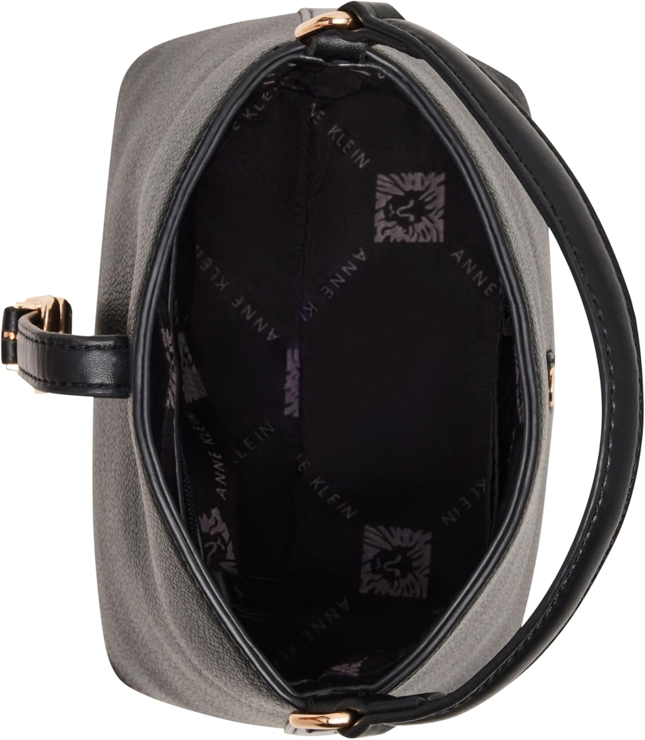 Anne Klein womens Anne Klein Sculpted Buckle Bucket Bag - Image 3