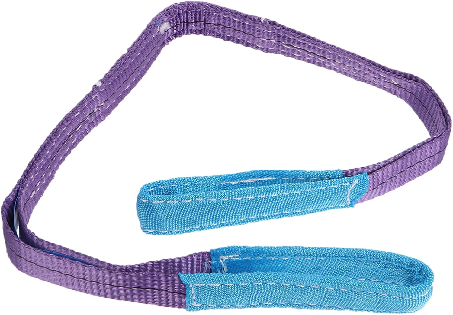 Zerodeko Flat Lifting Belt Double Buckle Sling Winch Strap Grip for Construction
