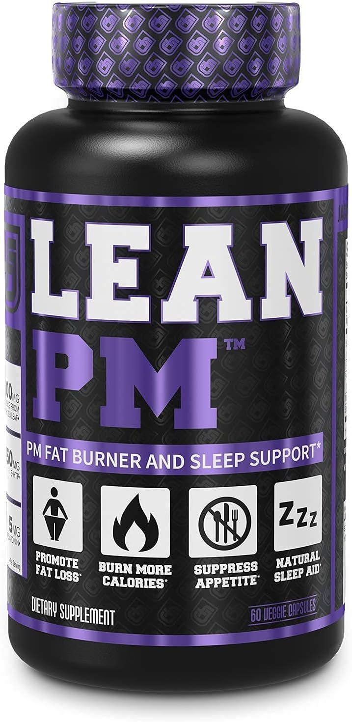 Burn XT Thermogenic Fat Burner & Lean PM Nighttime Weight Loss Supplement for Men & Women 60 Veggie Diet Pills : Health & Household