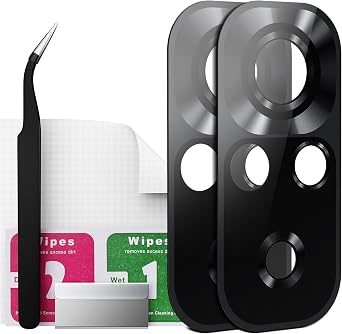 2 Pack Camera Lens Glass for Xiaomi Redmi Note 10 / Redmi Note 10S