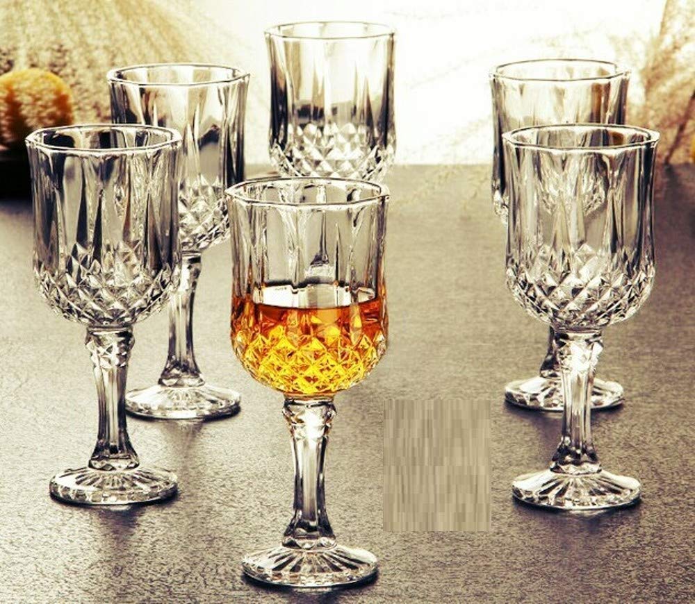 FORESTAMART Glass Red Wine Glass - Clear, 220 ml (2) 1
