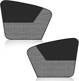 Para-sol para janela lateral frontal do carro, cortina magnética de privacidade para para-brisa automotivo com meia sombra, capa de proteção solar de malha bloqueia calor, brilho, raios UV
