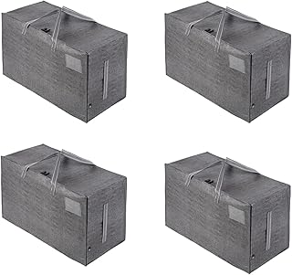 VENO 4 Pack Heavy Duty Oversized Storage Bag for Moving