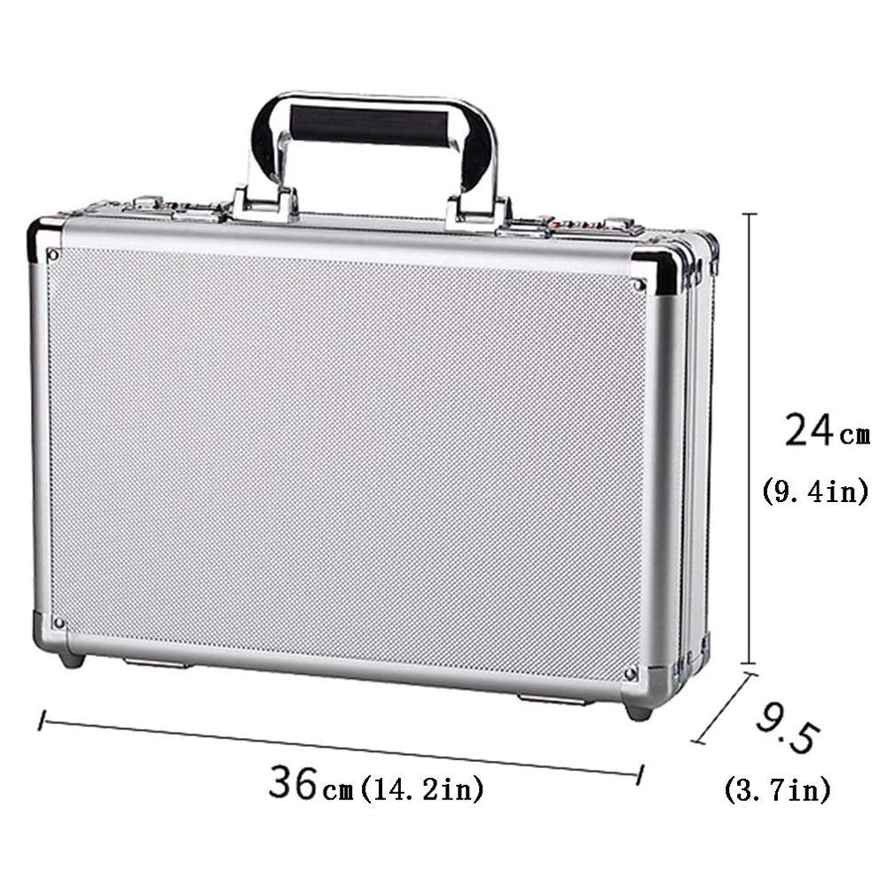 RLKHXBS Safe,Home Safe, Cabinet Safes Portable Travel Anti-Theft Storage with Password Lock Contract Information Important Document Safe Small Cash