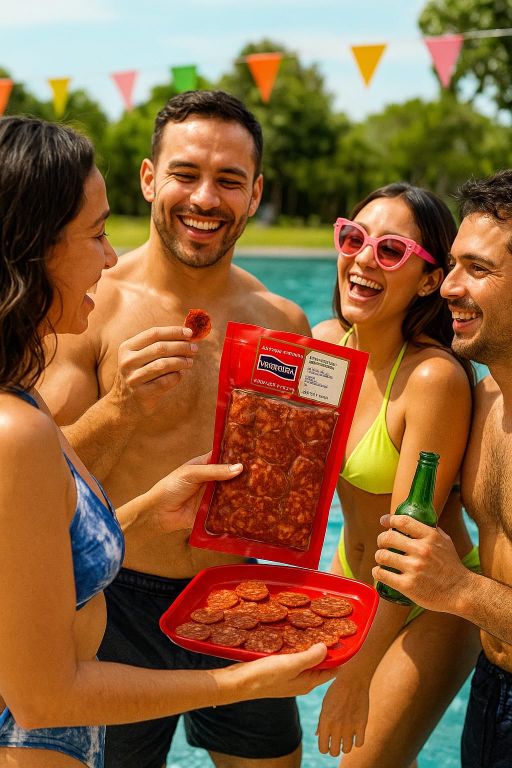 Chorizo Ibérico de Bellota 50% Raza Ibérica loncheado. Bellota Ibérico, loncheado envasado al vacío. Contiene 5 sobres x 100 grs (500grs.) Embutidos ibéricos de Salamanca.