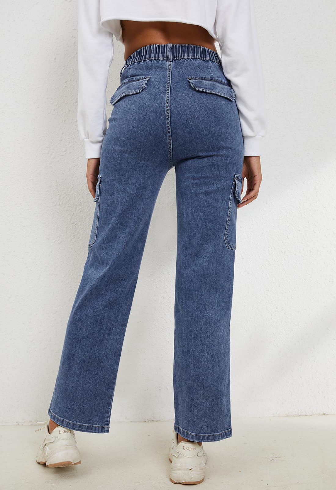 Alaster Queen Jeans Vita Alta Jeans Moda Jeans Elastici Pantaloni Donna