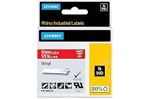 DYMO Heat Shrink Labels for Industrial Rhino Label Makers