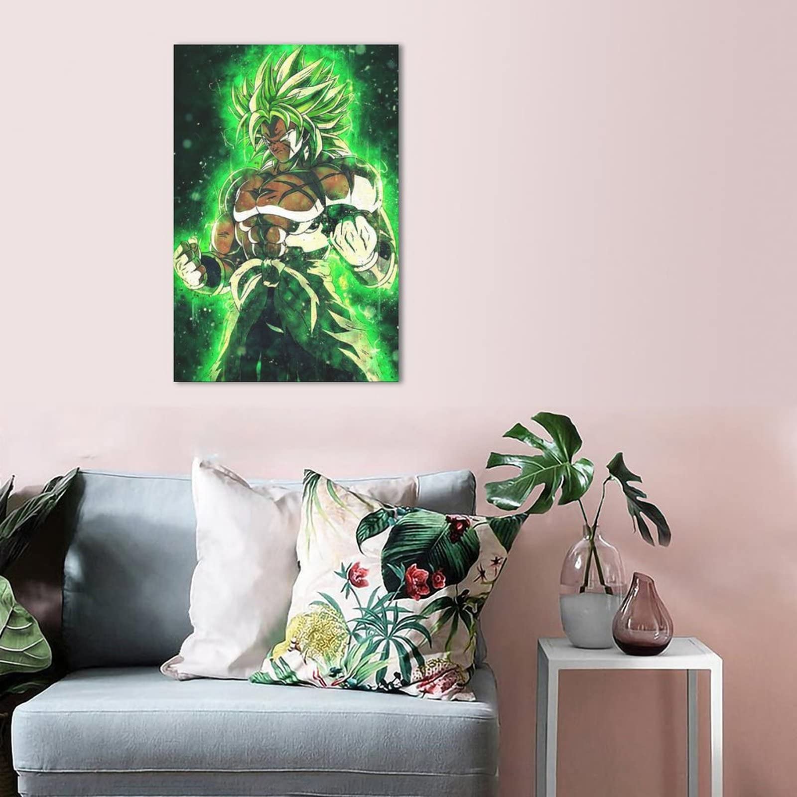 Amazon.co.jp: WANSHLI ポスター スーパーサイヤ人 邪悪なブロリー