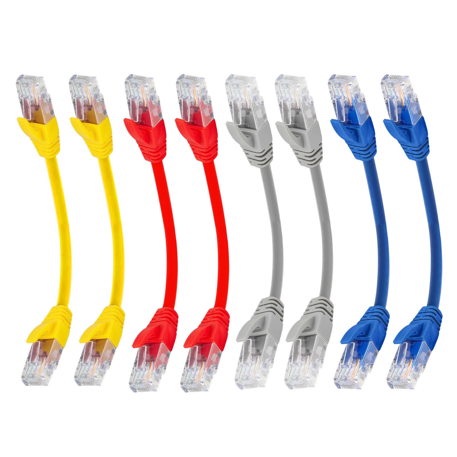 Cat 8 Ethernet Kabel, Internetkabel mit vergoldeten RJ45 Anschlüssen, 40 Gigabit/S