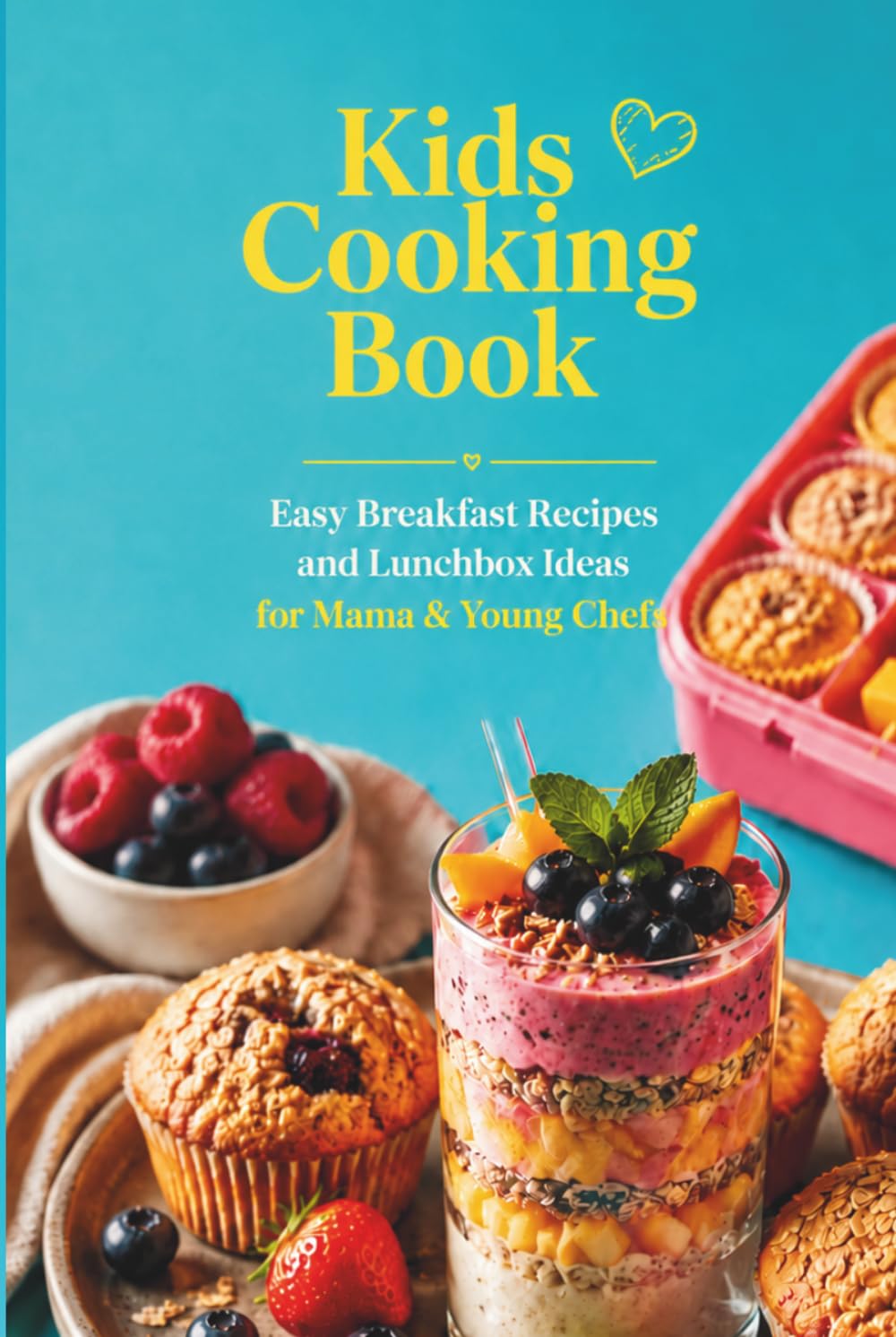 Kids Cooking Book: Easy Breakfast Recipes and Lunchbox Ideas for Mama and Young Chefs