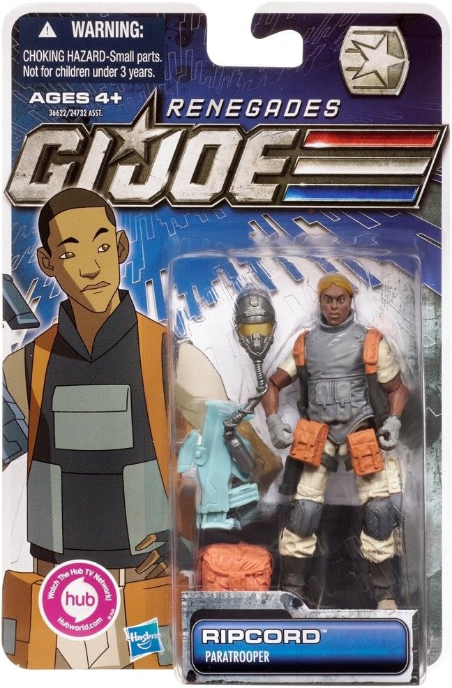 G.I. Joe 30th Anniversary 3 3/4 Inch Action Figure Ripcord Renegades