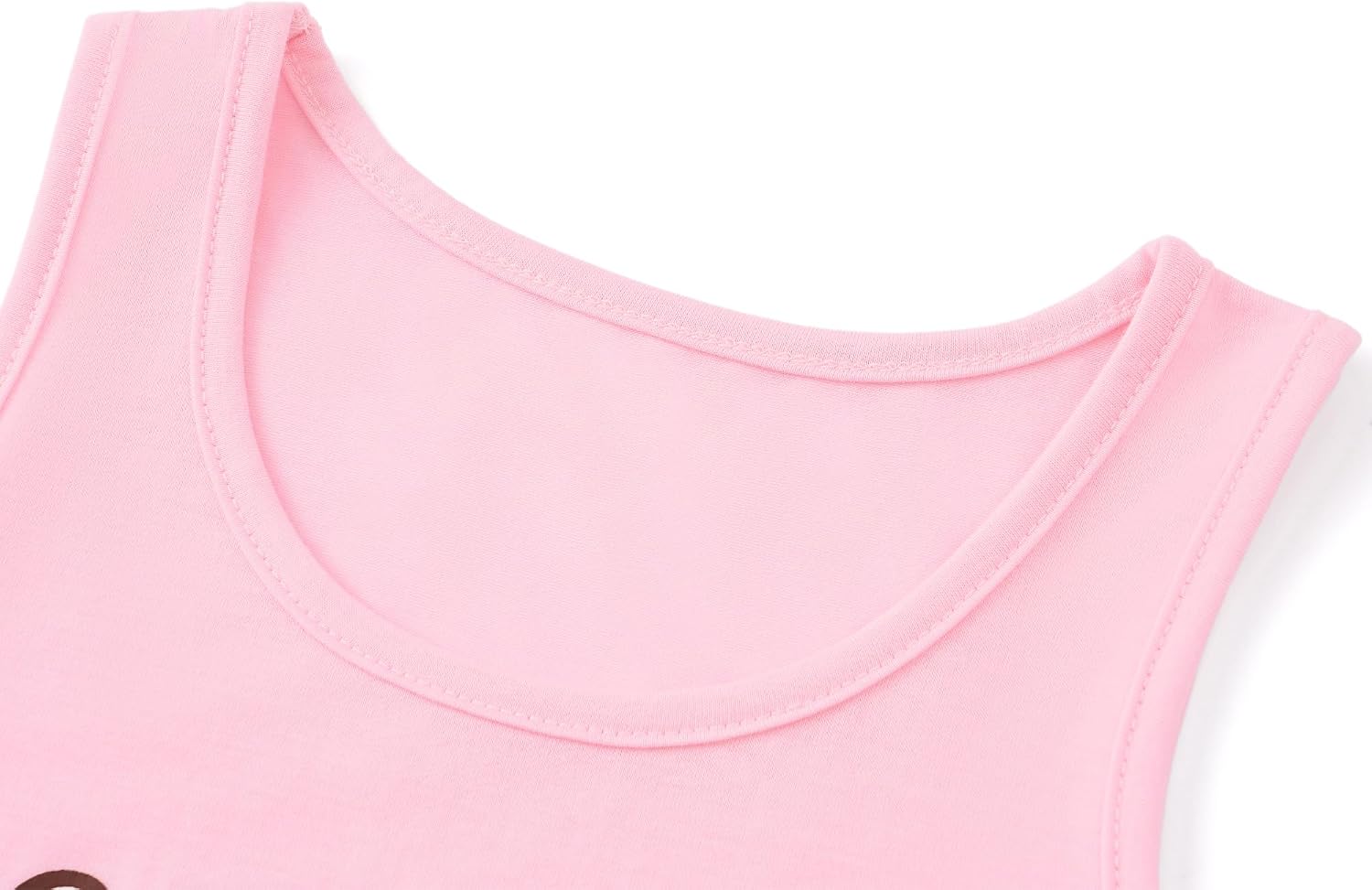 Topgal Little & Big Girls Pajamas Set, Tie-Dye Tank & Shorts, Size 6-18 | Tie-Dye Print, Crewneck Sleeveless, Matching Shorts, Soft Stretch, 2-Piece Pajamas, Jammies for Little & Big, Teen/Tween