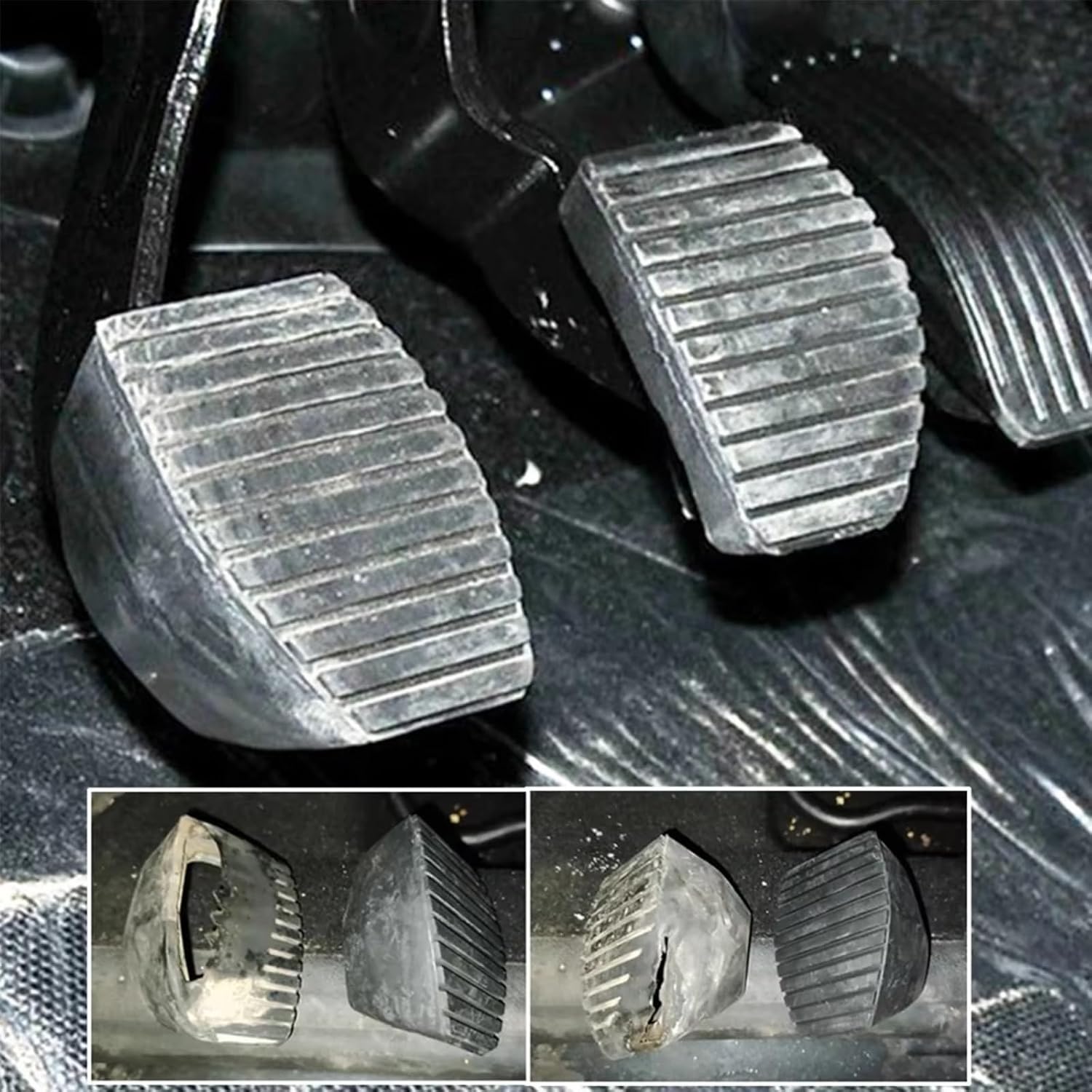 Car Pedal Pad Replacement for Citroen for Berlingo DS3 DS4 for Picasso C3 for C4 for C5 for C6 C8 Brake Clutch Foot Pedal Pad Cover 213026 450417