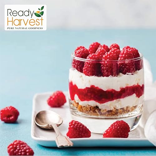 Miniatura 6 de Ready Harvest Alimentos integrales de frambuesas liofilizadas para almacenamiento de alimentos de emergencia, suministros de campamento y kits de