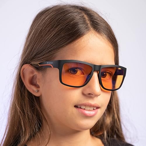 Miniatura 4 de Horus X  Gafas de bloqueo de luz azul para niños, niñas, adolescentes  Gafas de juego para niños Protección contra pantallas