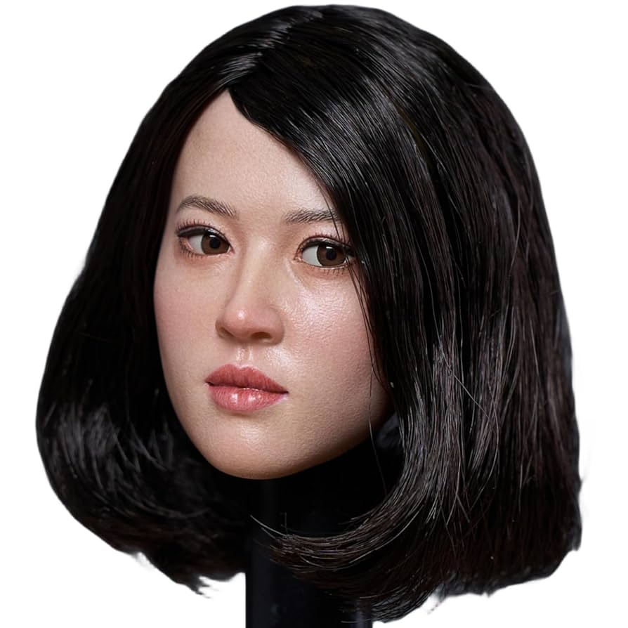 Amazon | HiPlay 1/6 ヘッドアジア 美人 女性 Z007D 可動