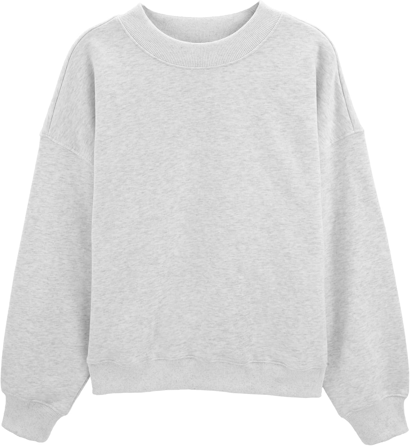 Stelle Sweatshirts Women Cotton Long Sleeve Tops Crewneck Pullover Oversized Sweater