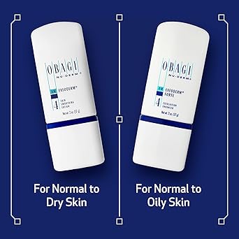 Obagi Nu-Derm Exfoderm Forte Lightweight Exfoliating Lotion with Advanced Glycolic & Lactic Acids Formula Smooths & Brightens Complexion Skincare for Normal to Oily Skin Types