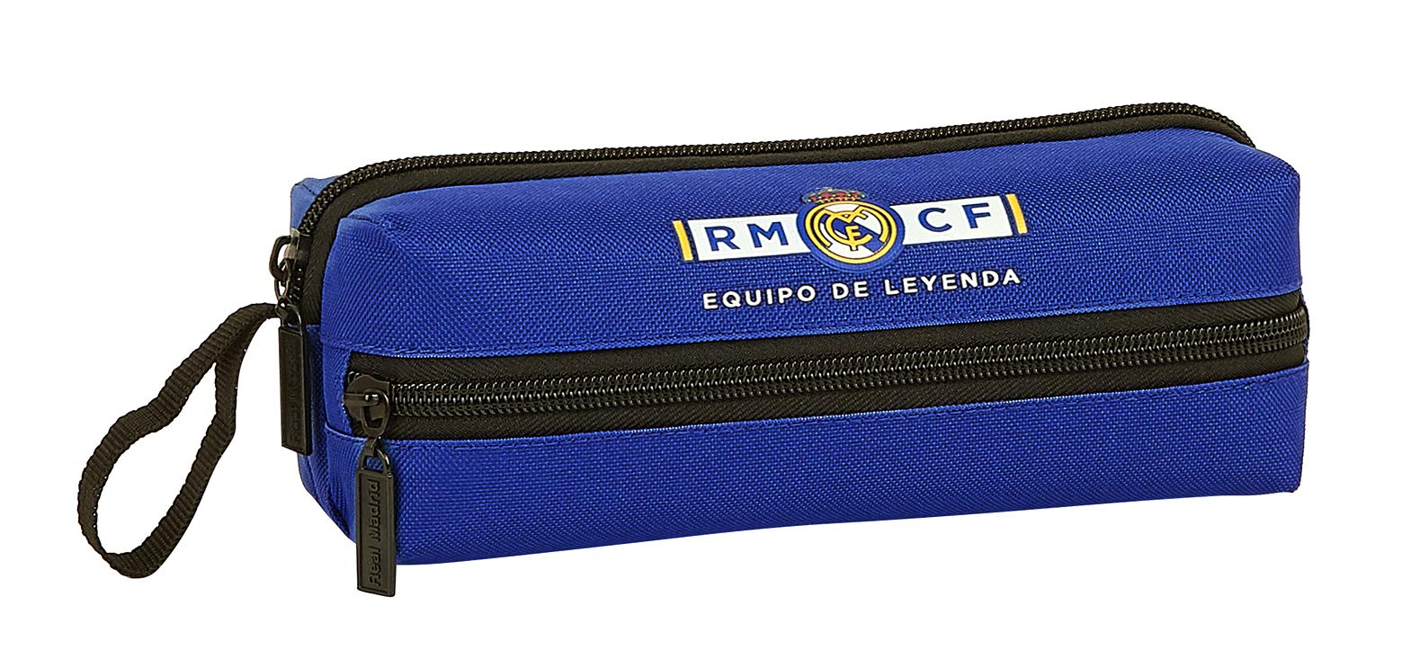 PORTATODO 3 CREMALLERAS REAL MADRID LEYENDA