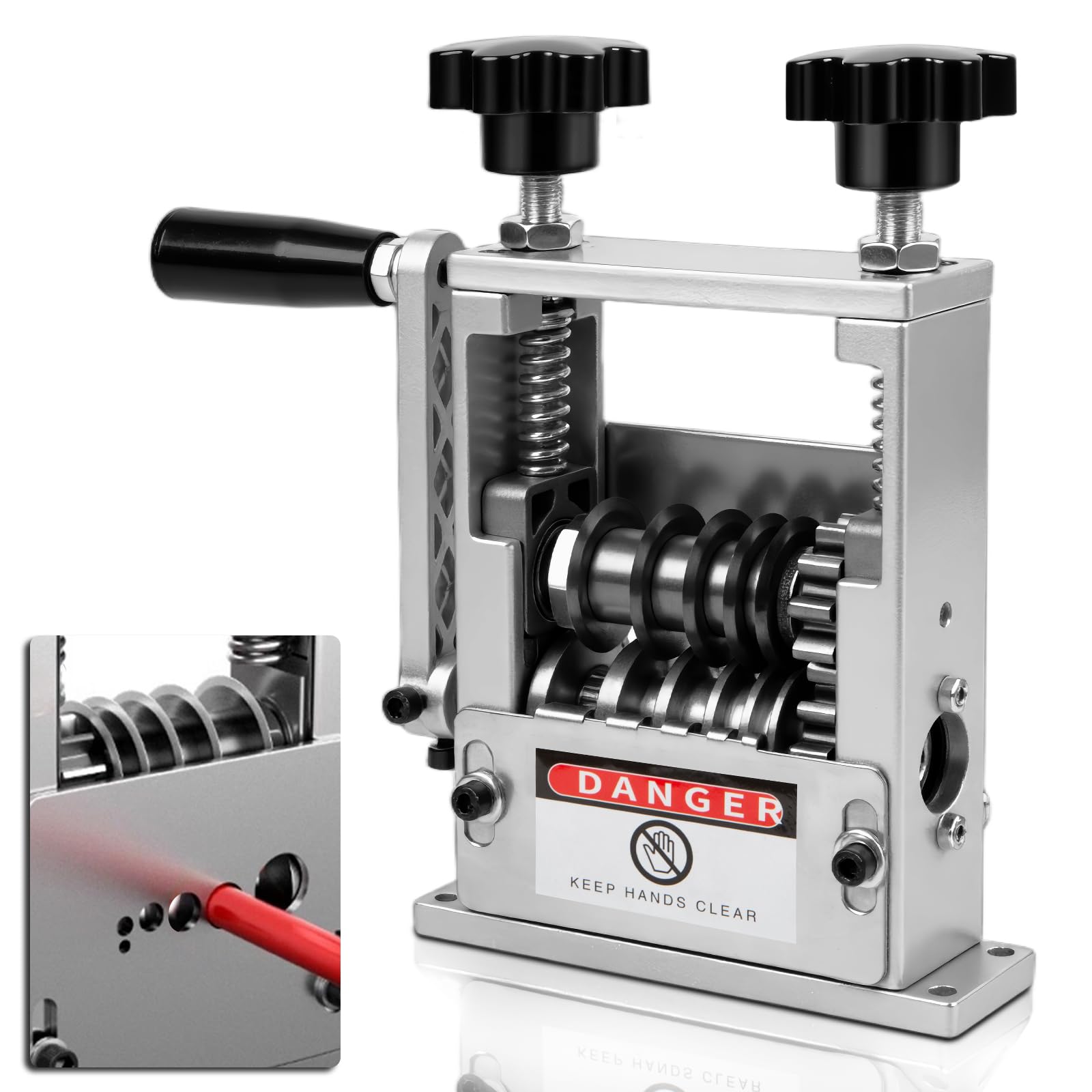 Wire Stripper Machine, Orifesio Manual Cable Stripper Machine with 6 Channel & 5 Blades