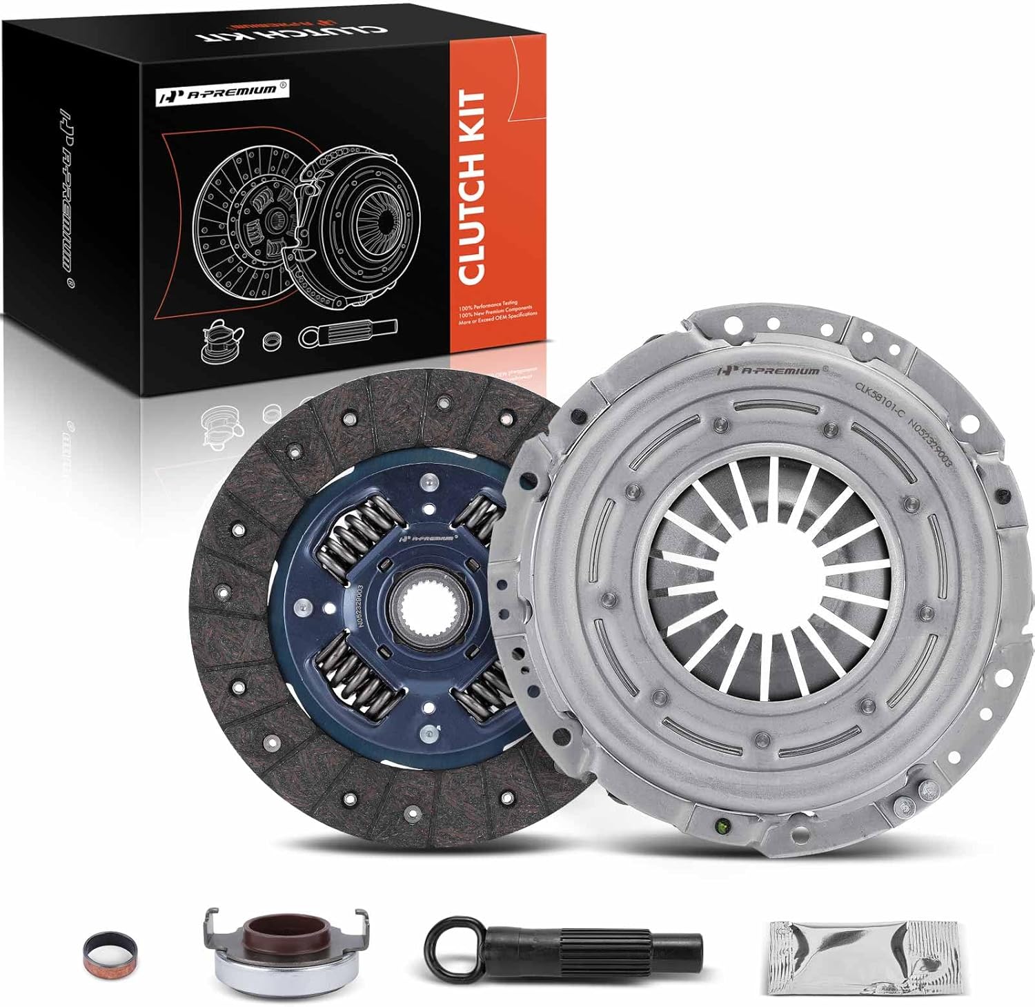 A-Premium Transmission Clutch Kit Compatible with Honda Accord 2008-2012 & Acura TSX 2009-2014, 2.4L
