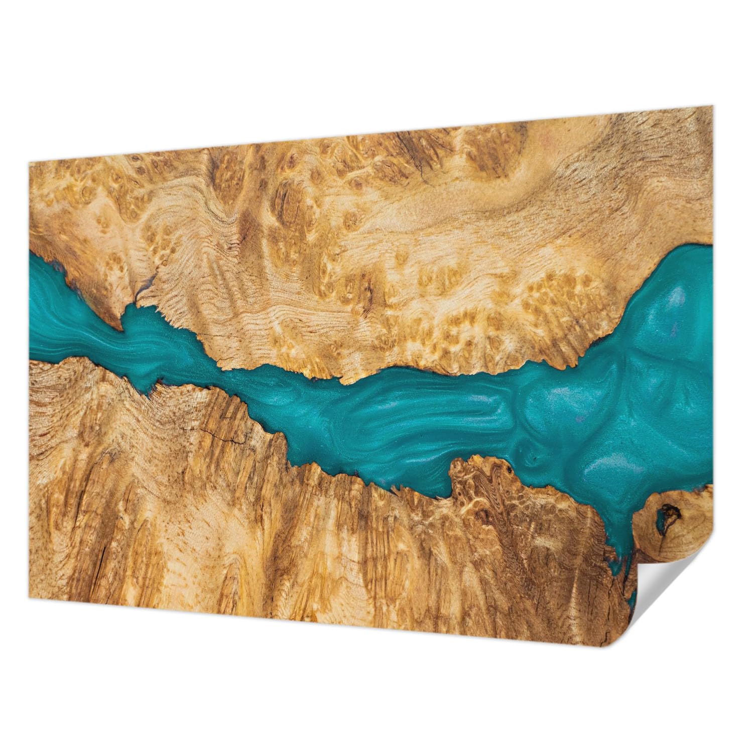 Papier peint adhésif résistant aux taches Tulup 152x104 cm lavable pour cuisine et salon