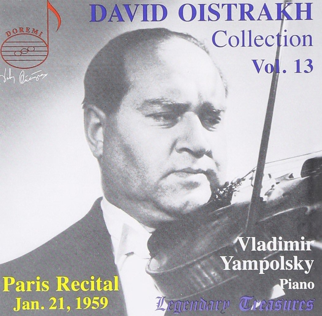David Oistrakh plays Tartini; Franck; Schumann; Ravel; Bach