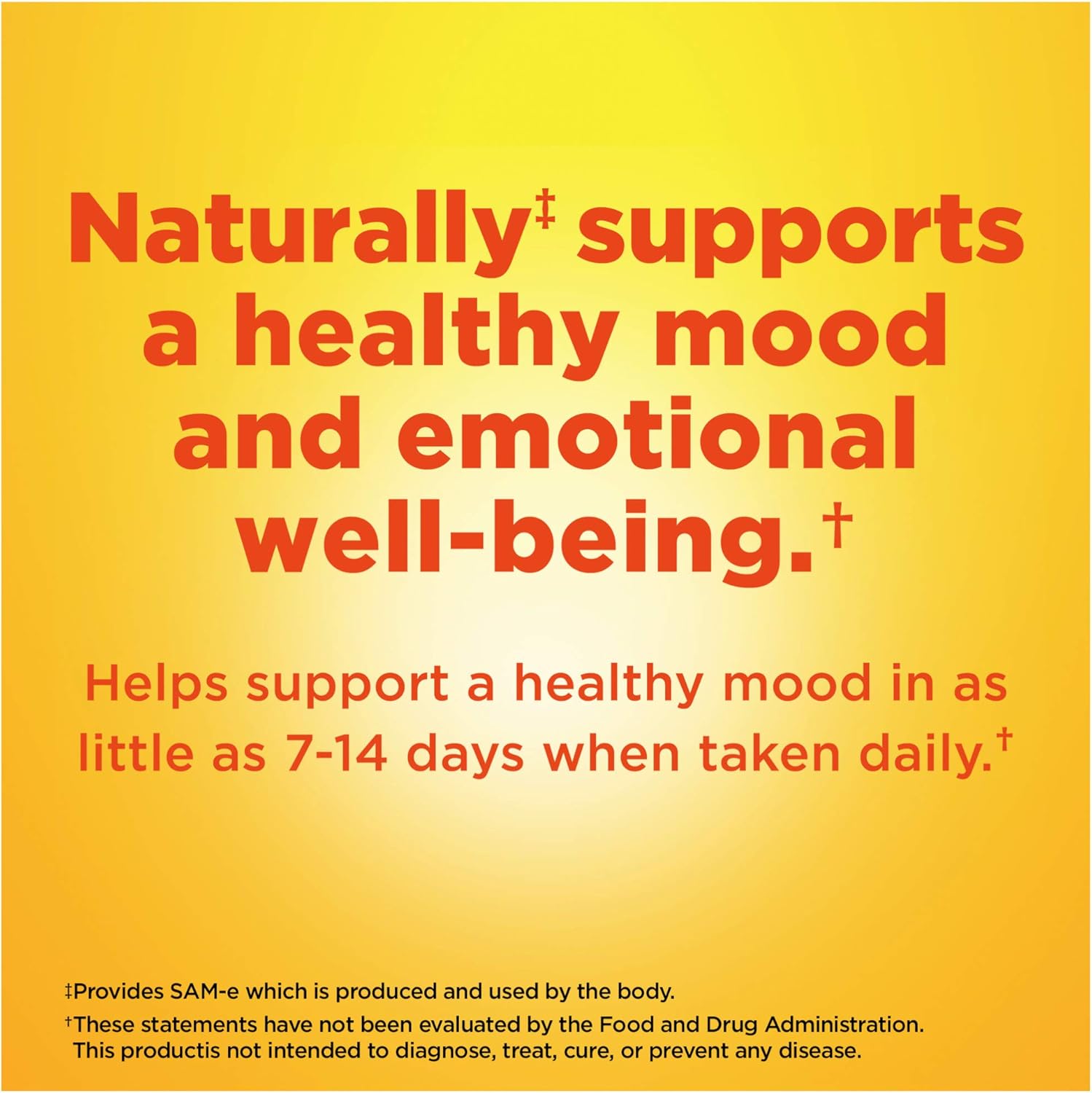 SAM-e Complete 200 mg Tablets, 60 Count for Supporting a Healthy Mood