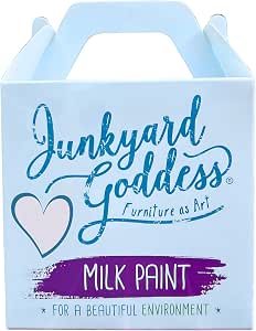 Milk Paint for Wood Furniture, Metal, Stone, Ceramic, Brick - VOC Free, Non Toxic, Earth Derived, Eco Friendly, No Primer Necessary - Pint, Heavenly (Pale Lavender)