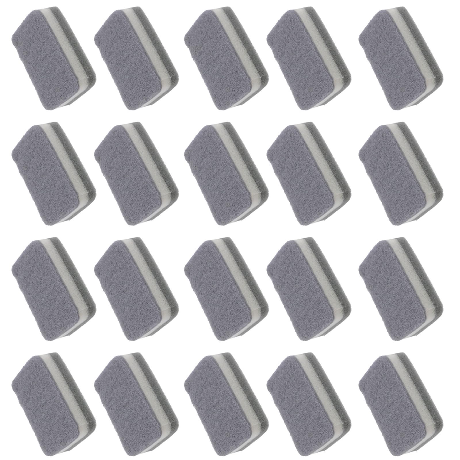 oringnat Pack Of 20 Car Waxing Sponges Upholstery Pad Multipurpose Leather Sofa Cleaner Washing Cloth for Vehicle