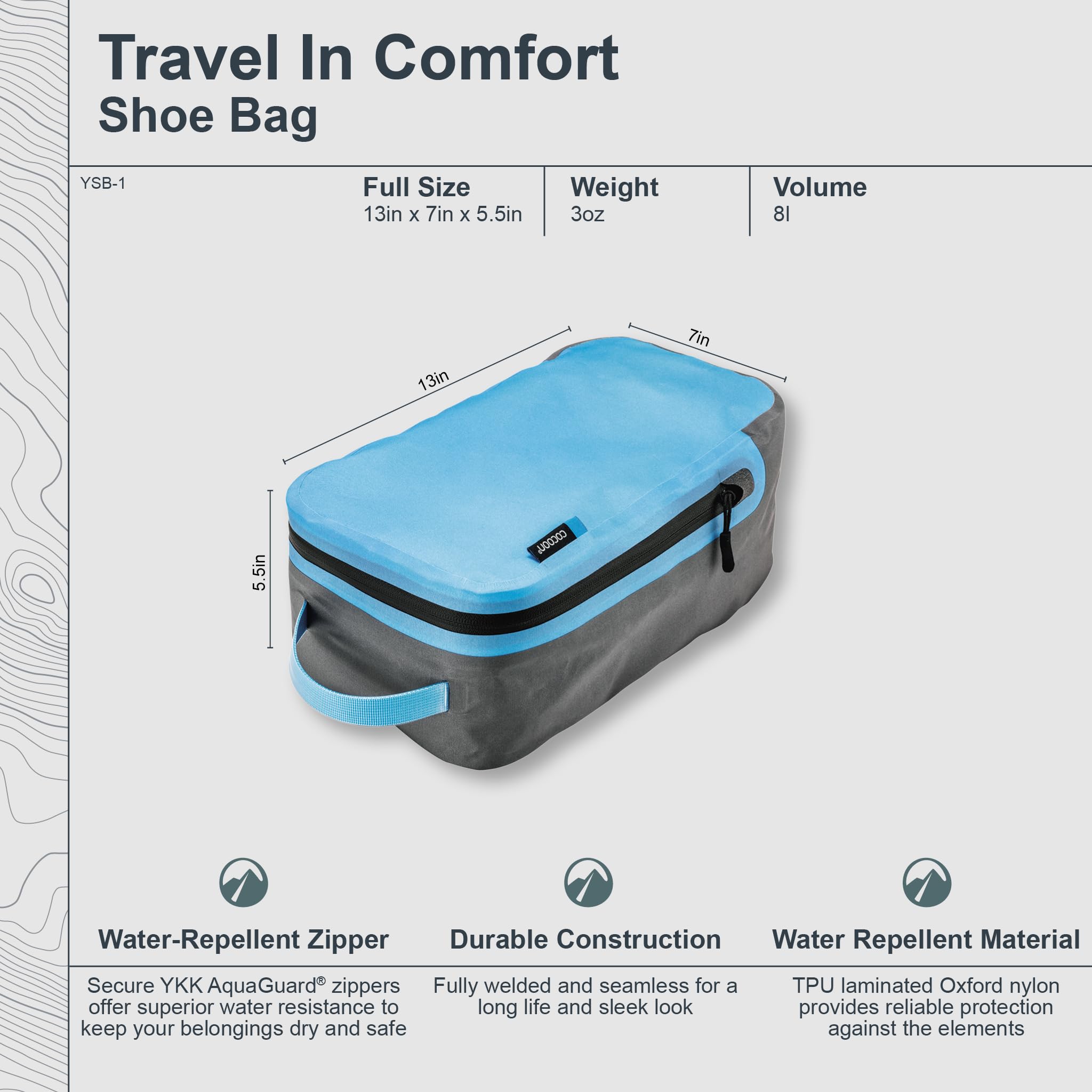 Cocoon Shoe Bag - Schuhsack/Schuhbeutel