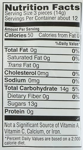 Vista 5 de Claeys Licorice Hard Candy 6 Oz No 671