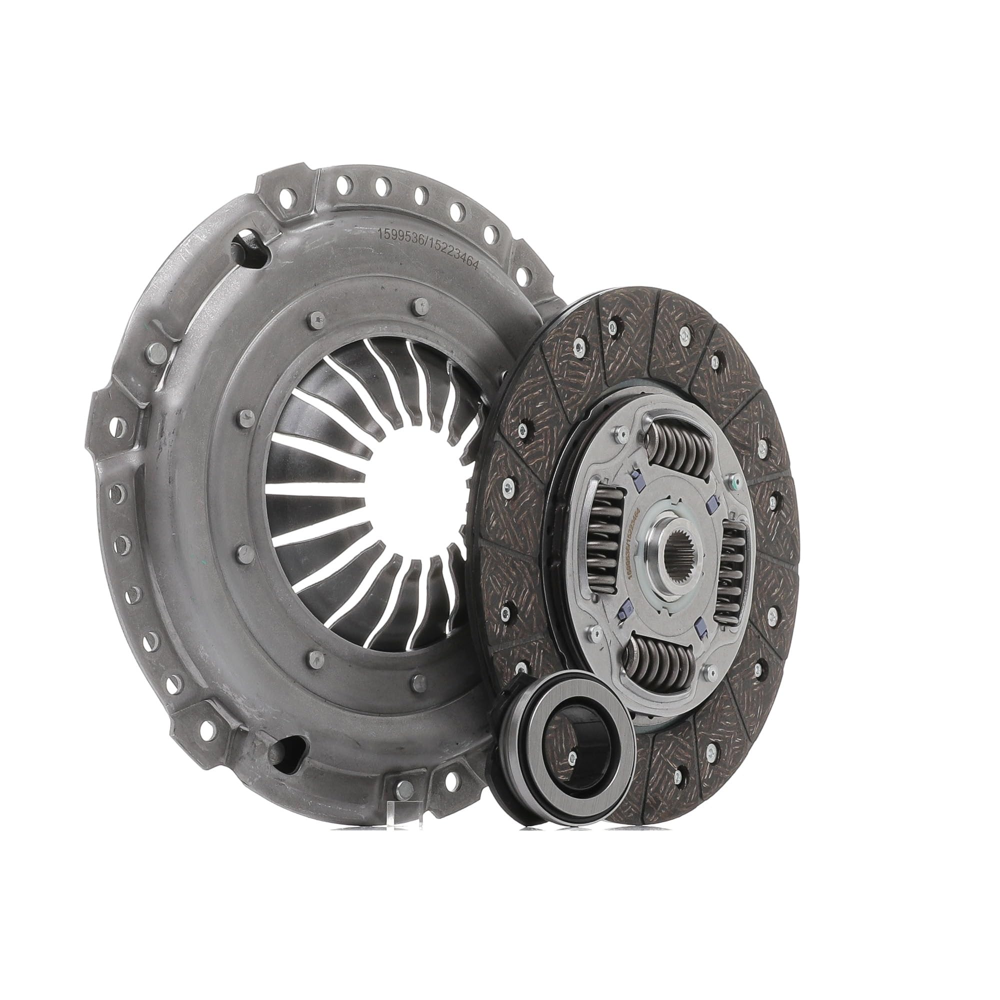 RIDEX 479C0412 Kupplungssatz Kompatibel mit VW Golf 6 5K1 4E141016KX 3C141015JV 3C141015HX Kupplung Komplett
