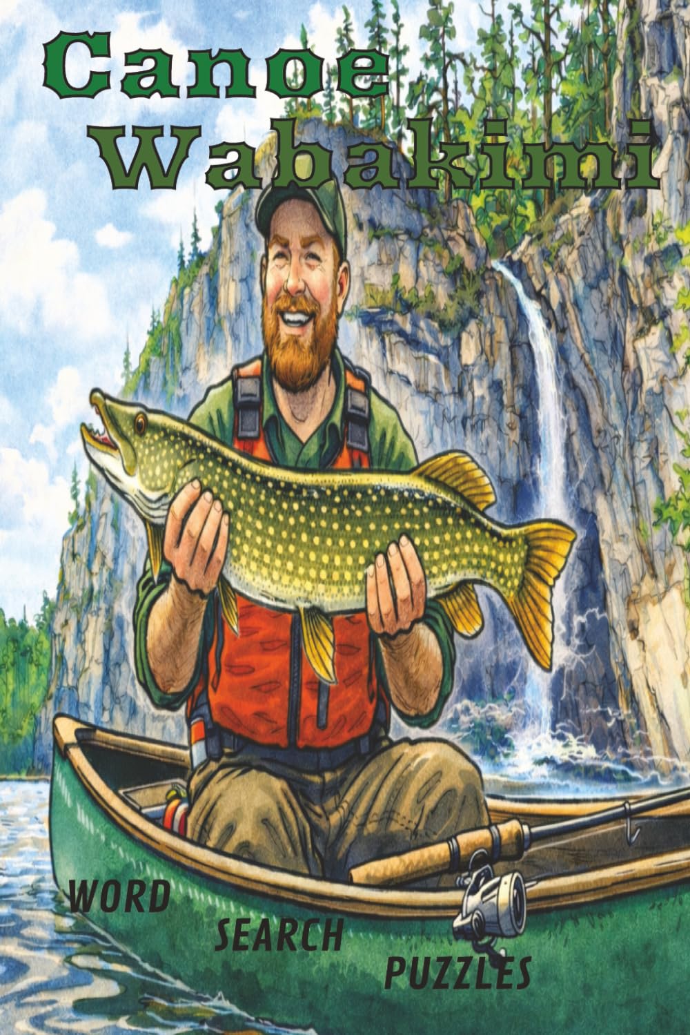 Canoe Wabakimi: Word search puzzle book, with Easy-to-Read Print about, Canoes, Wabakimi Park, Rivers and Wildlife in the beautiful Wabakimi ... Adults, Teens and Seniors...Great for Travel!