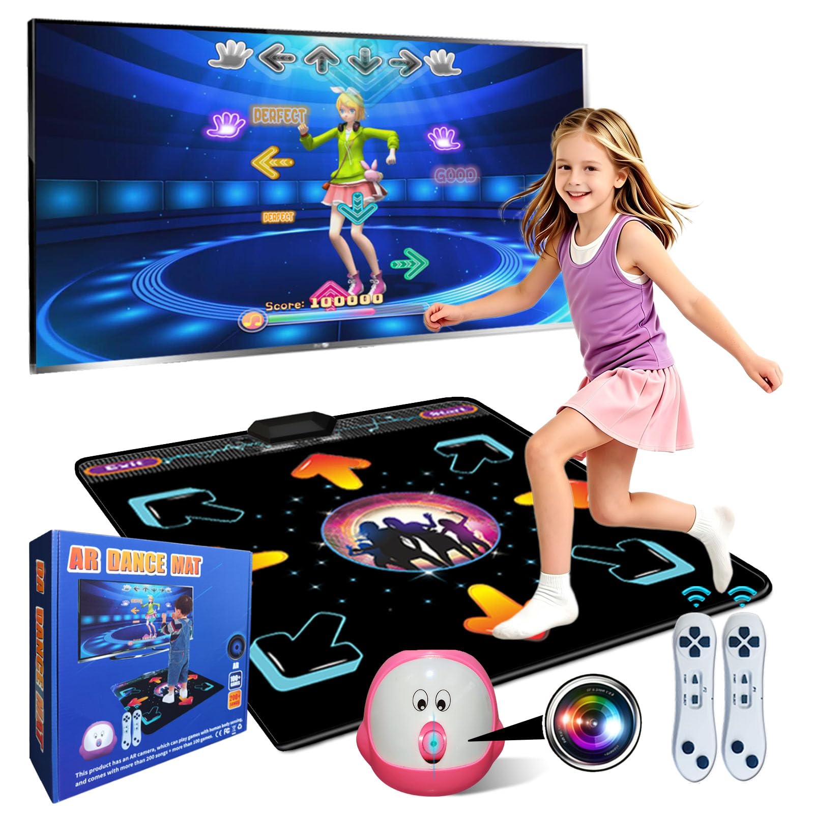 YRPRSODF Dance Mat for Kids and Adults