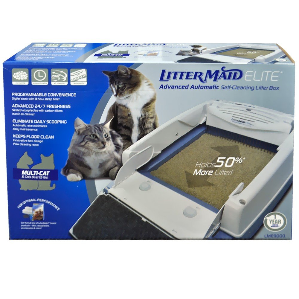 Buy LitterMaid LME9000 Elite Mega Advanced Automatic SelfCleaning