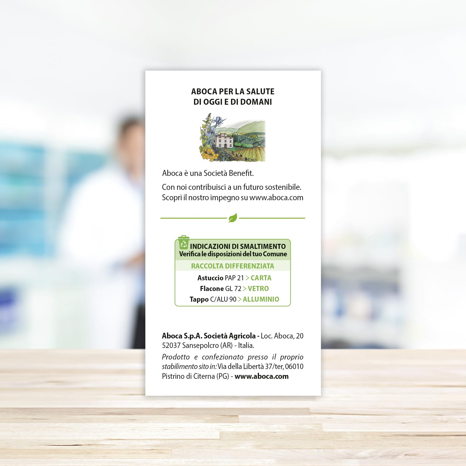 Aboca Mirtillo Plus 70 Opercoli - Utile per la Funzionalità del Microcircolo e della Vista