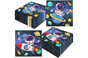 Space Themed Party Decorations, 40 Piece Space Design Napkins