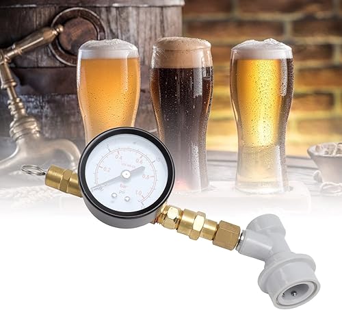 Miniatura 2 de Barriles de cerveza a presión para elaboración de cerveza y válvula de alivio de barriletes de cerveza, medidor de presión de barril de cola,