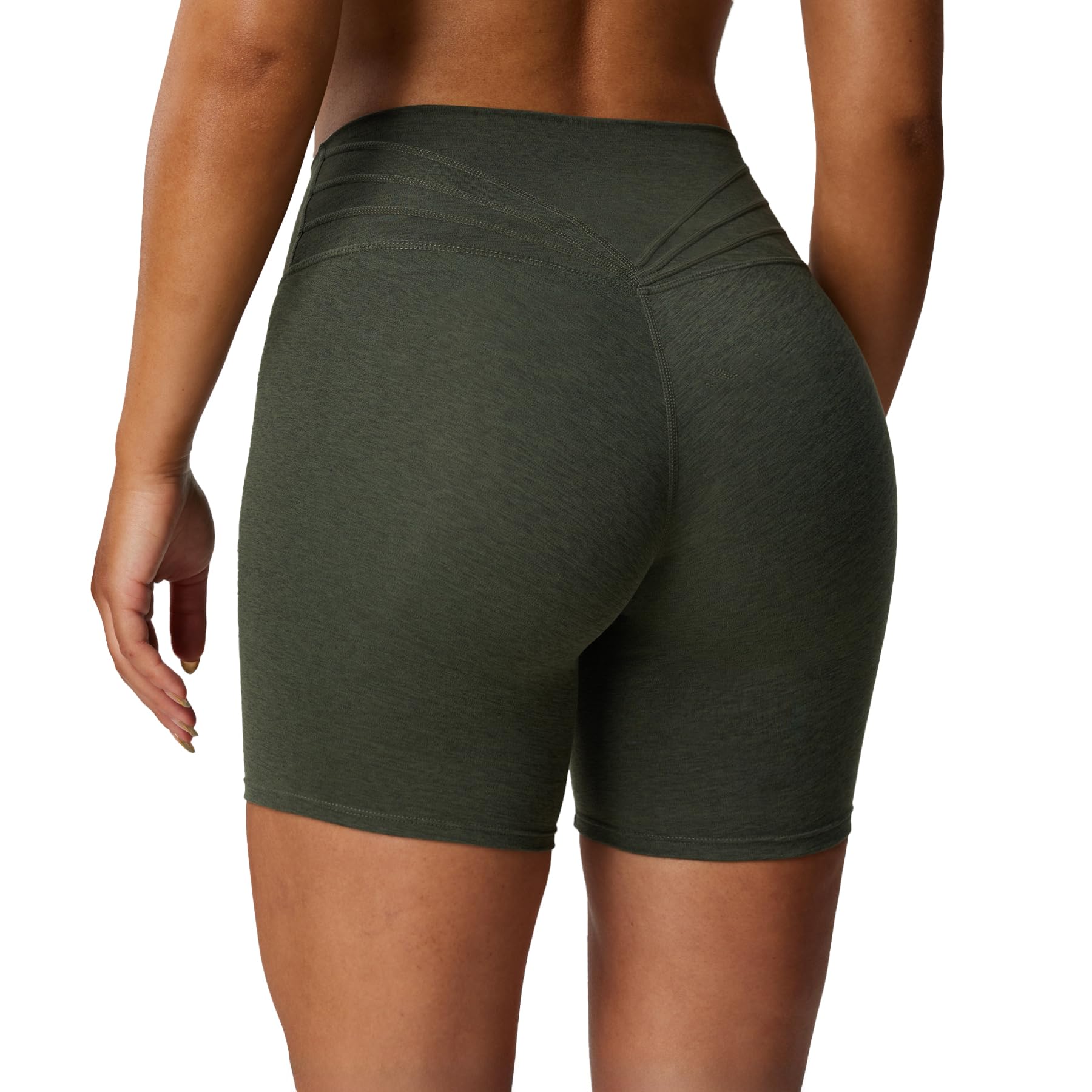 Aoxjox Trinity High-Waist Biker Shorts 6"