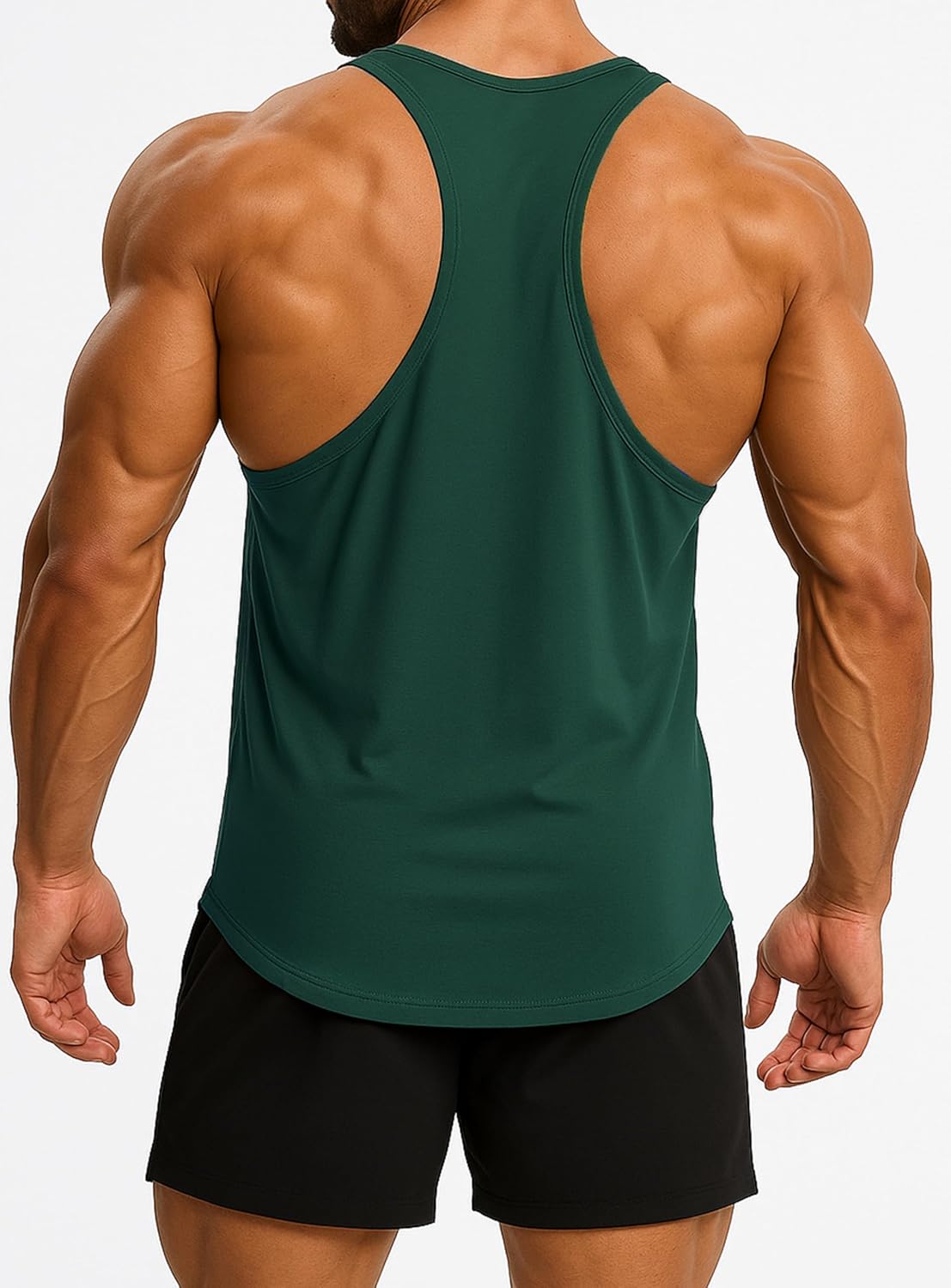 Men's Bodybuilding Stringer Tank Top Sleeveless Gym Shirts - Image 2