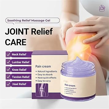 Rapid Joint Relief Gel, 2026 New Advanced Relief Soothing Massage Gel, Natural Ingredients, Soothing Muscle & Joint, Effective Relief for Back, Neck, Hands, Knee (1)