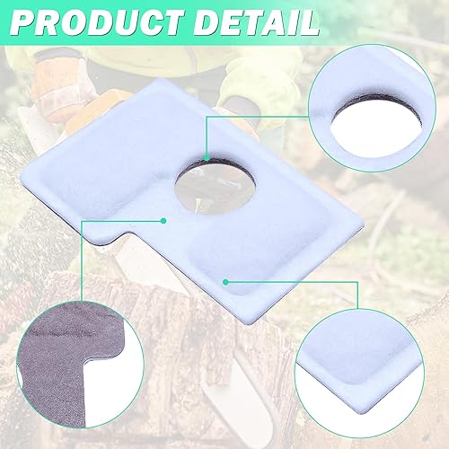 Miniatura 6 de Paquete de 5 filtros de aire para motosierra Stihl MS180 MS170 018 017 Seires, piezas de repuesto para motosierra ADEFOL, accesorios de filtro de