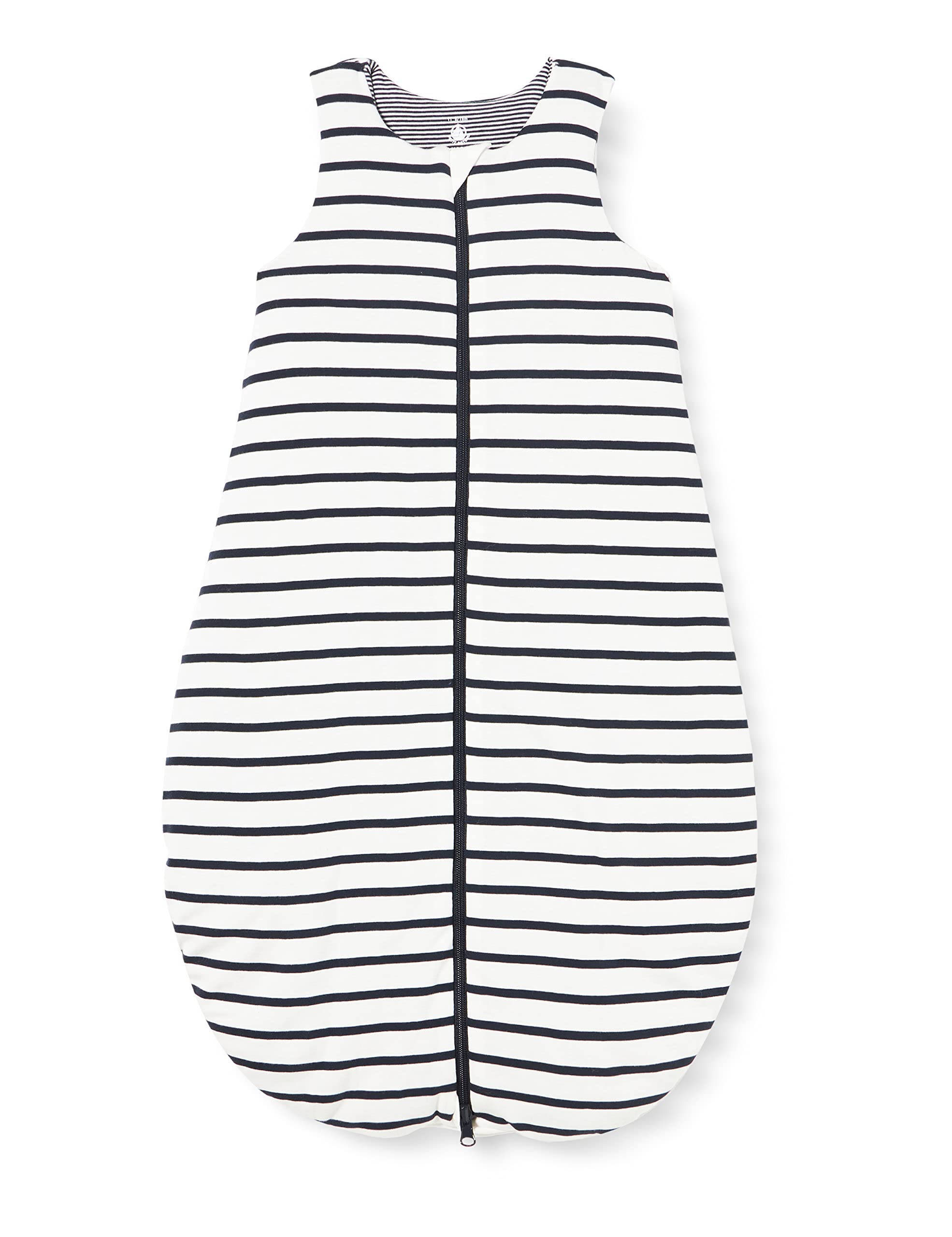 Petit Bateau Gigoteuse Mixte bébé, Beige Coquille/Bleu Abysse, 1-3 Ans