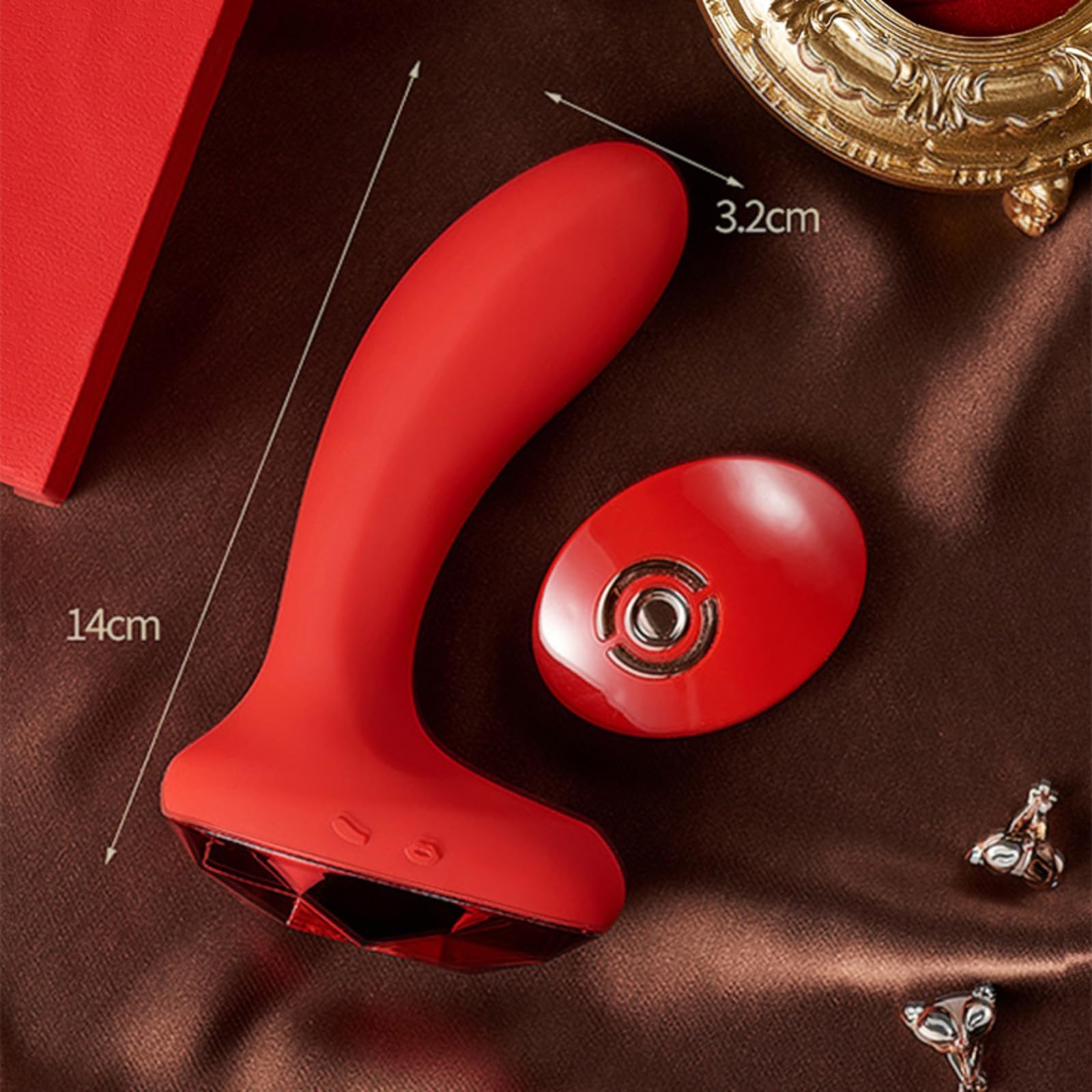 Plug anale vibratore anale vibratore del punto g delle donne vibratore senza fili del telecomando vibratore del gel di silice indossa giocattoli del sesso dildo anale Masturbatore