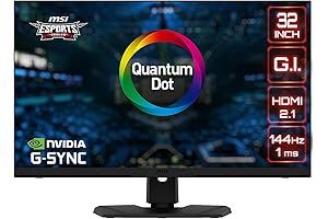 MSI MEG 321URX QD-OLED - Gaming Immersion Redefined