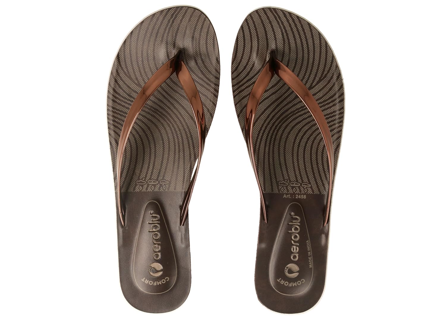 Synthetic Solid Casual Lightweight Open Toe Comfortable Flat Slipper For Women (AE2458)-image-49