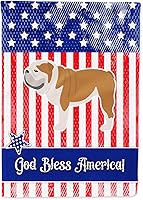 Vista 782 de Caroline's Treasures BB4243GF Bandera de jardín con texto en inglés «Merry Christmas» con texto en inglés «Merry Christmas», bandera decorativa