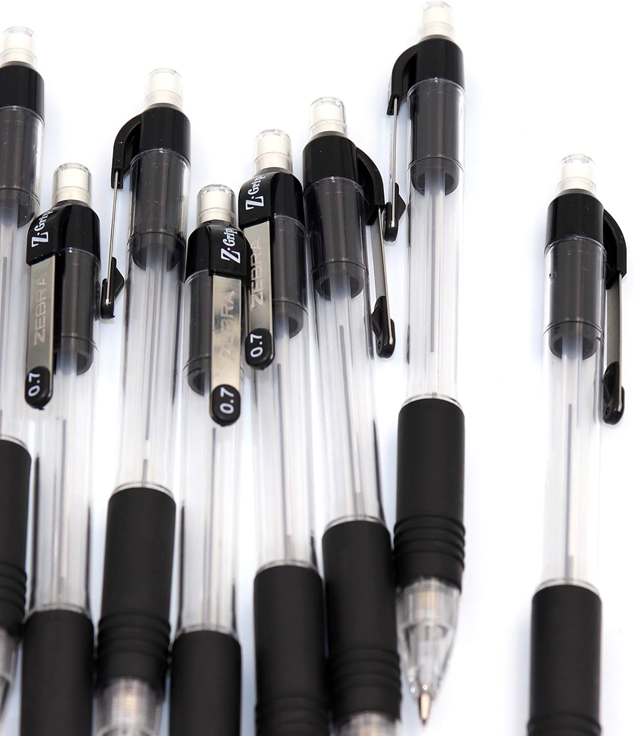 ZEBRA Z-Grip Mechanical Pencil, 0.7mm Point Size, HB #2 Graphite, Black Grip, 24-Count - (Case of 48 packs, 1152 Count Total) (15241)