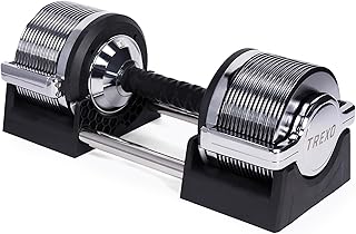 XTREXO Chrom Verstellbare Hantel von 3 bis 32 kg, Kurzhantel Verstellbar für Krafttraining mit 30 Einstellstufen Gewichte, Hantel Einstellbar mit Ergonomischem Anti-Rutsch-Griff Für Fitnessübungen - Amazon Angebot